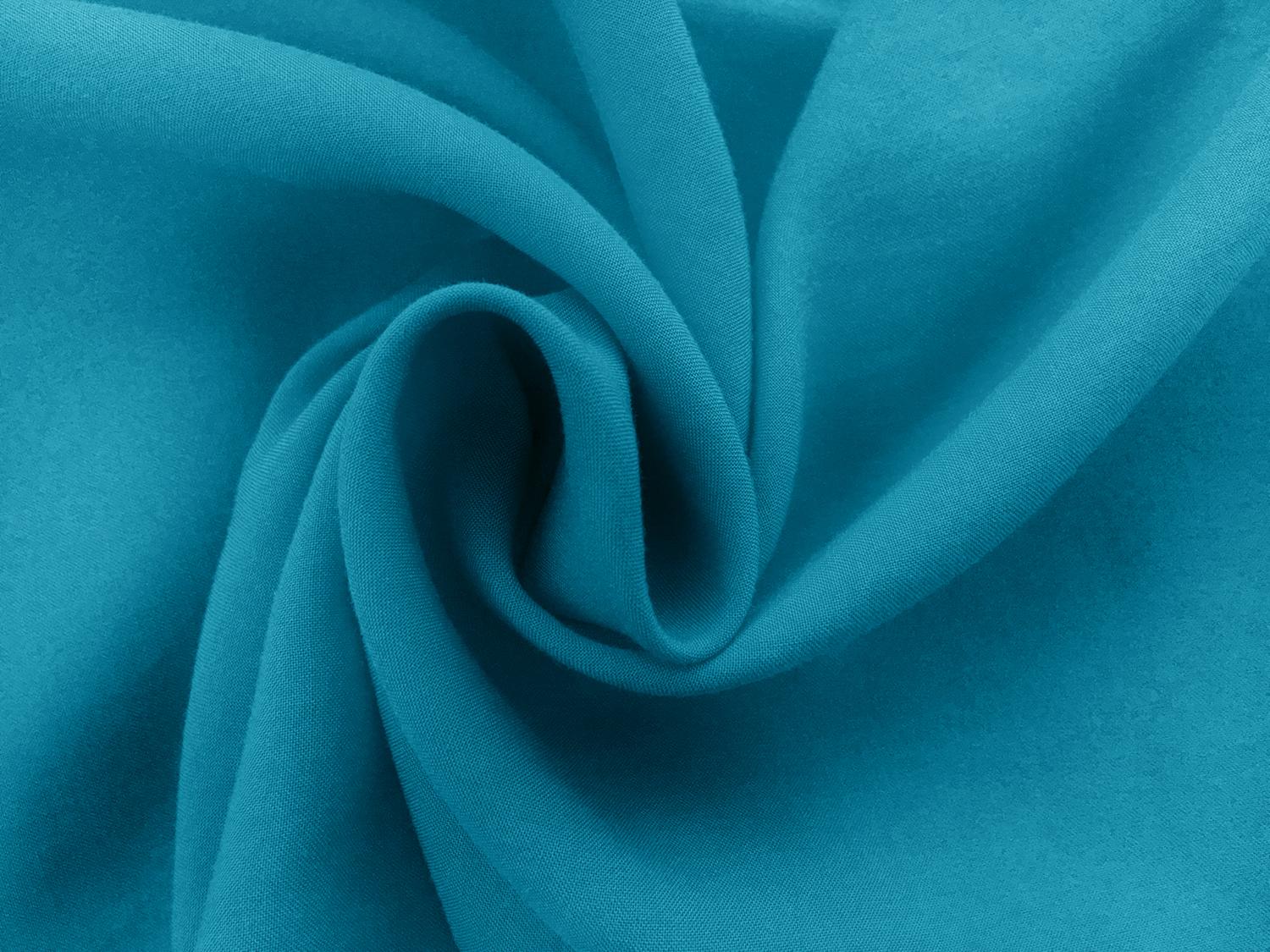 Viscose Batiste in Caribbean Blue1