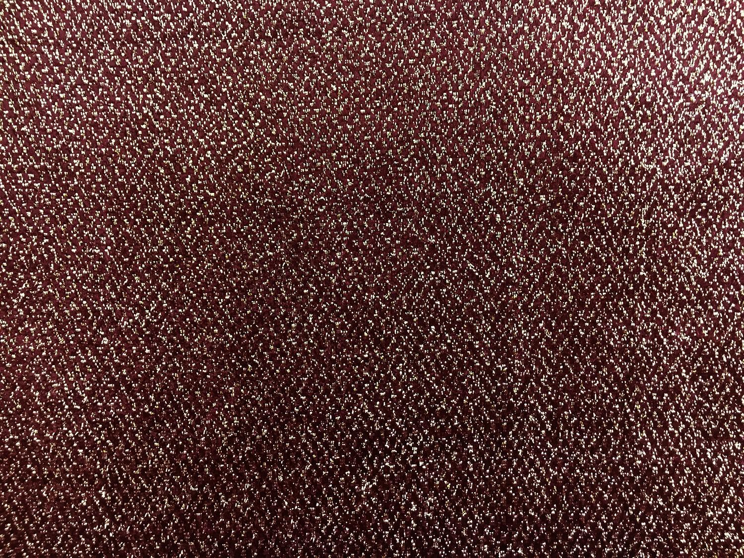 Silk Lurex Novelty Velvet in Chianti Gold0