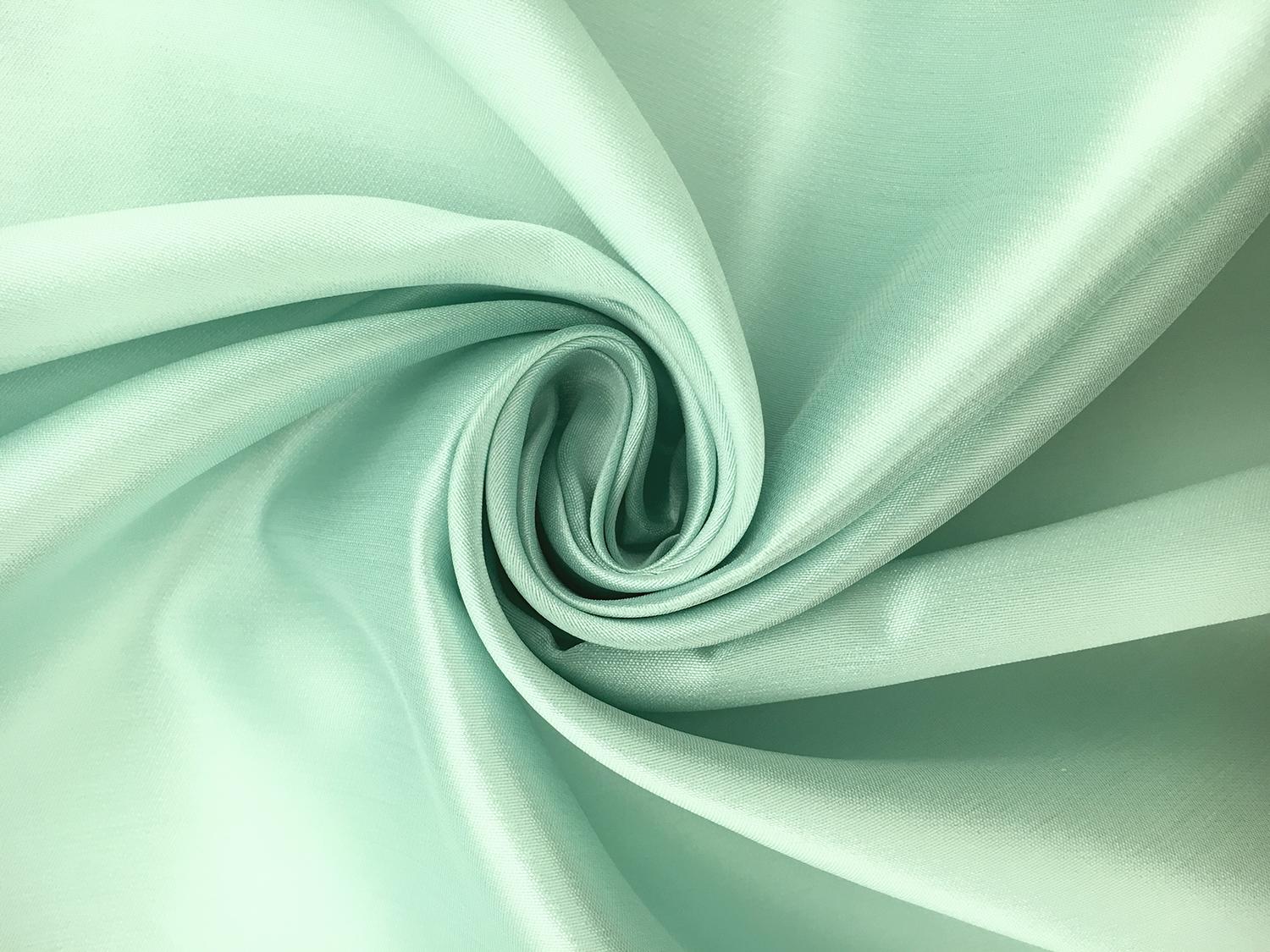 Silk and Polyester Zibeline in Mint0
