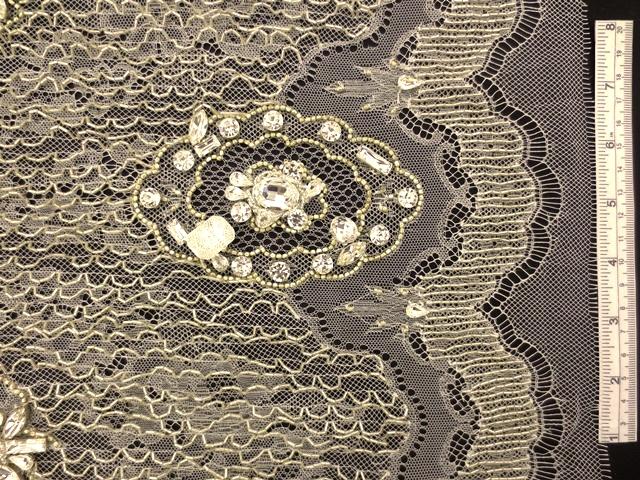 Beaded Chantilly Lace0