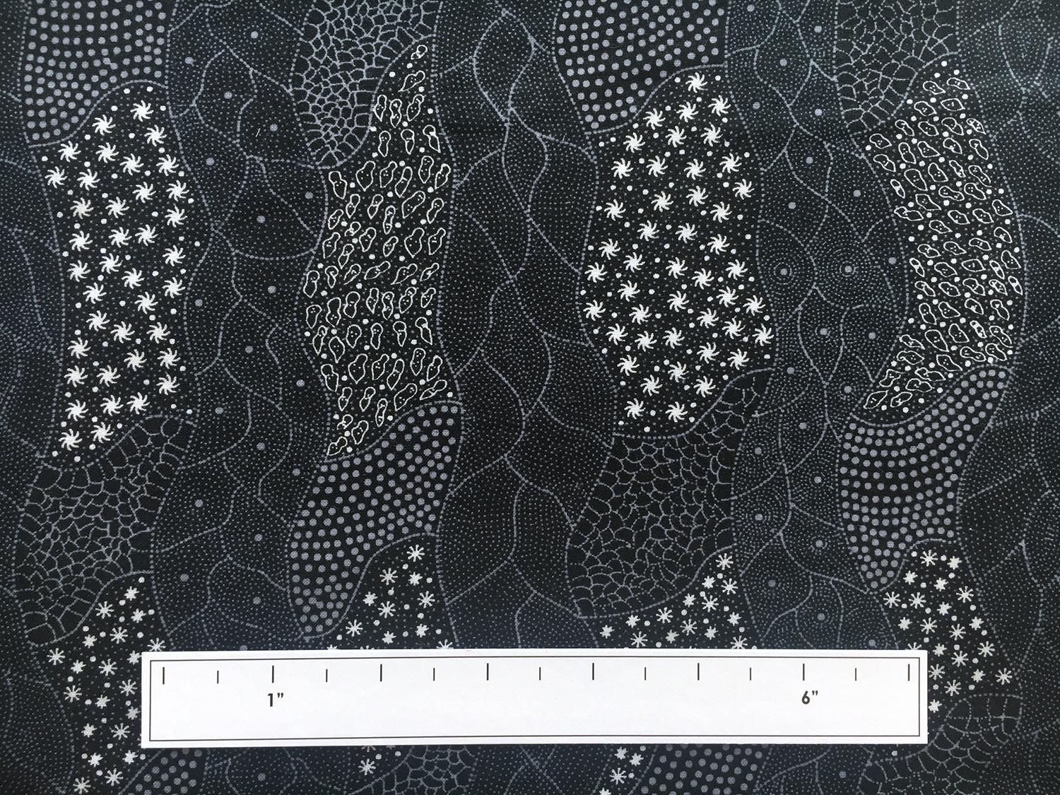 Australian Cotton Print With Aboriginal Motif3