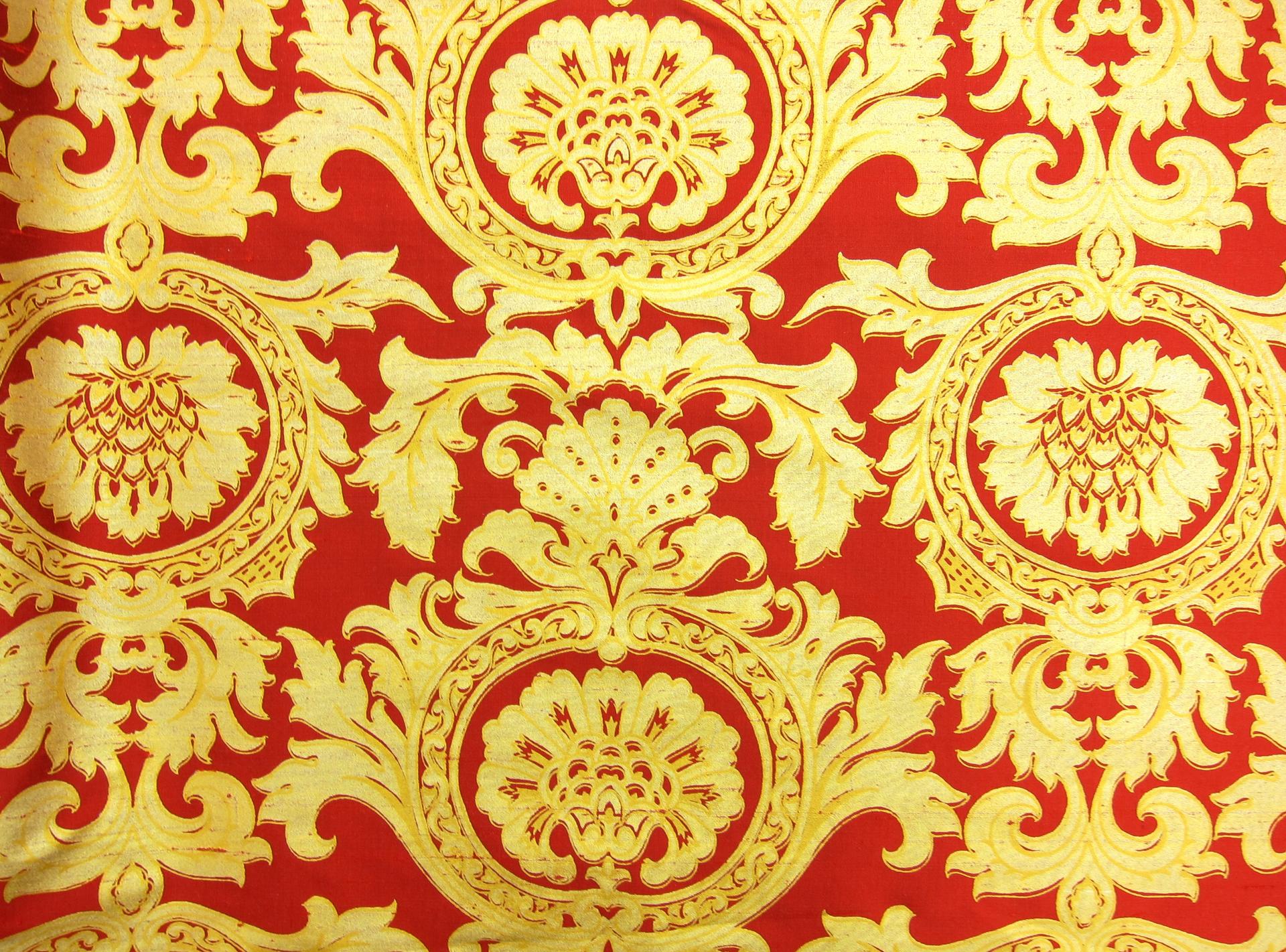 Pure Silk Printed Duppioni0