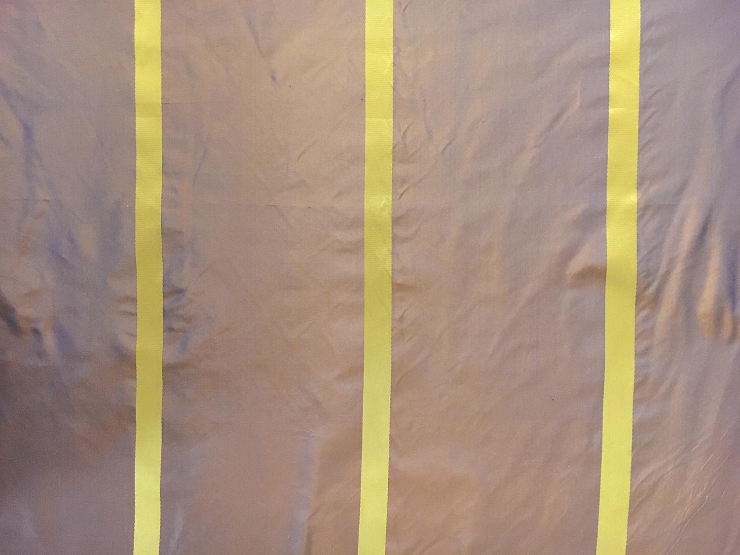Iridescent Silk Taffeta with Satin Stripes0