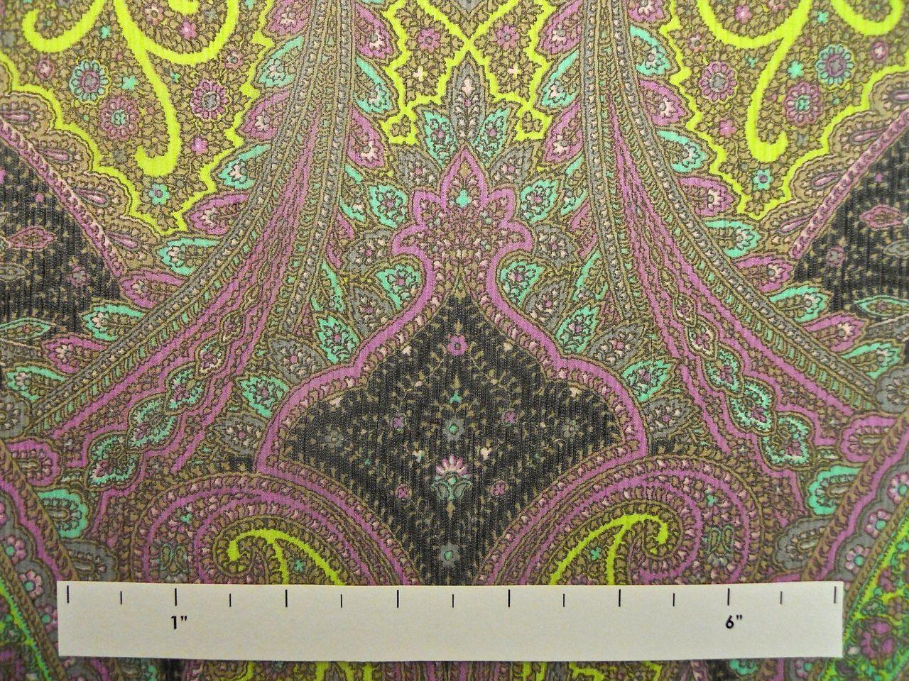 Printed Crinkle Silk Georgette1