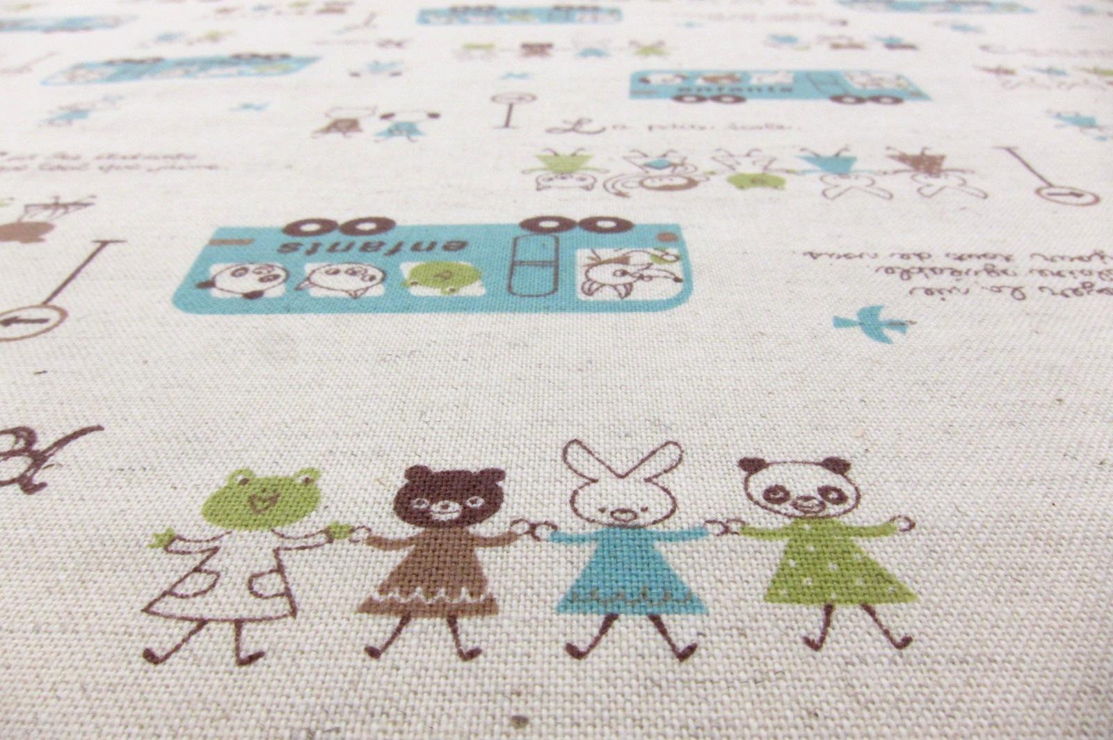 Japanese Cotton Linen Print2