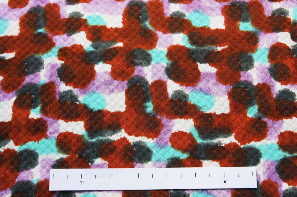 Cotton Pique Print1
