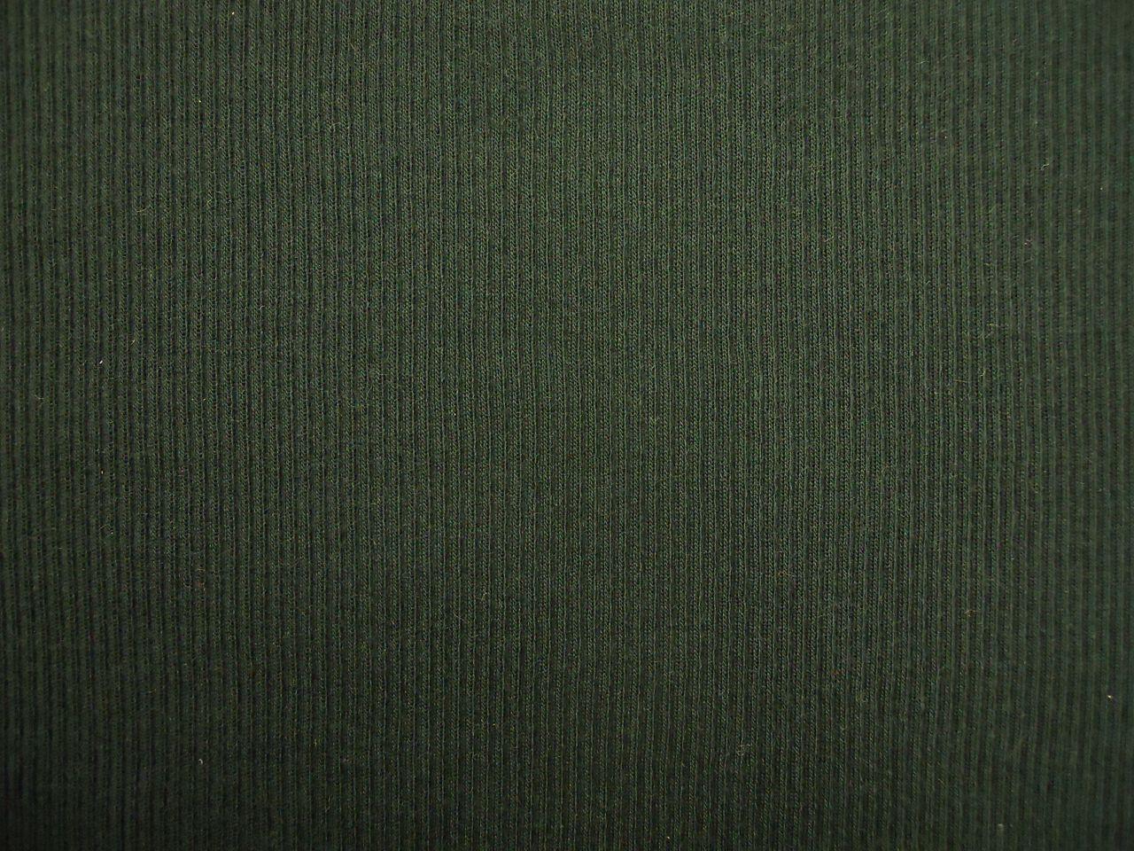 Virgin Wool Rib Knit in Dark Hunter0