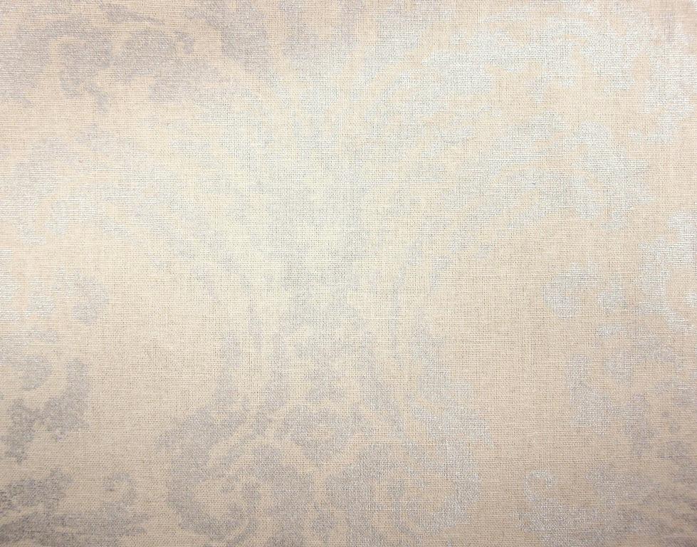 Cotton Linen Foil Print0