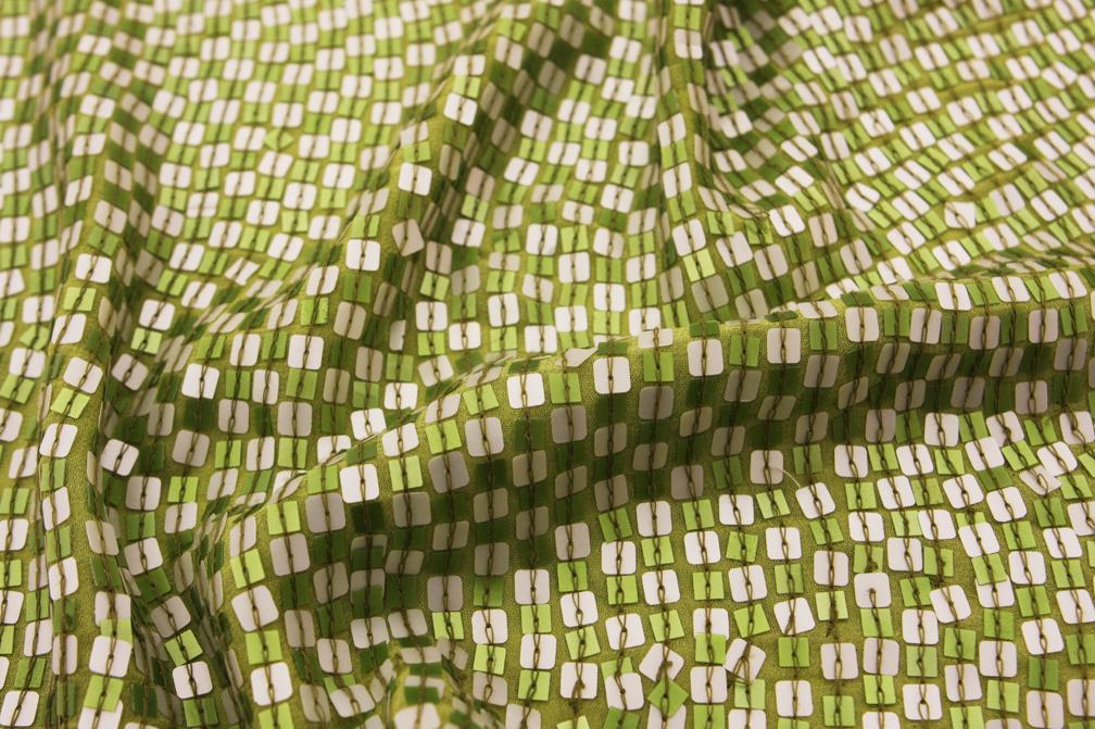 Sequins on Silk Chiffon3