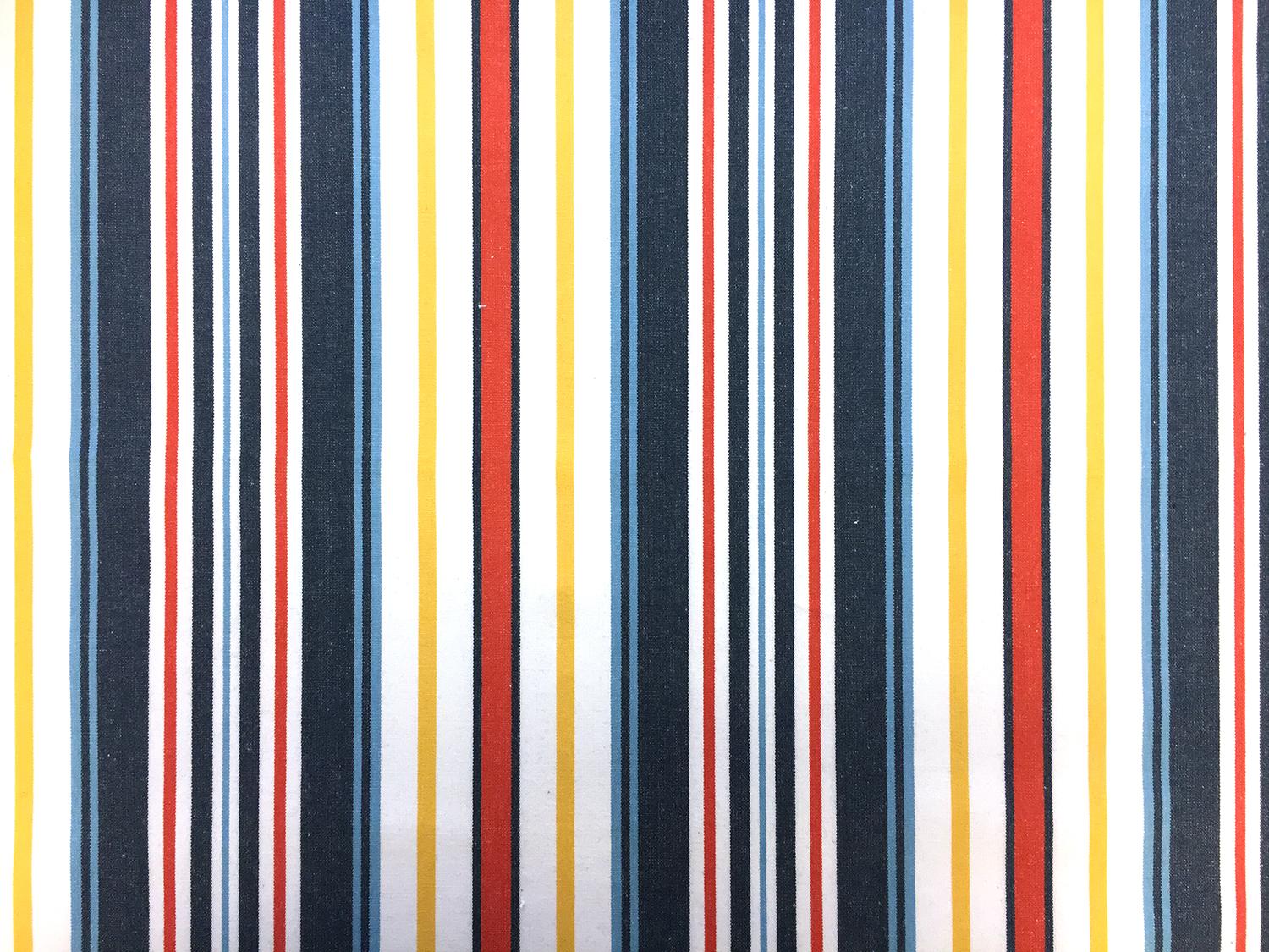 Cotton Upholstery Woven Stripe0