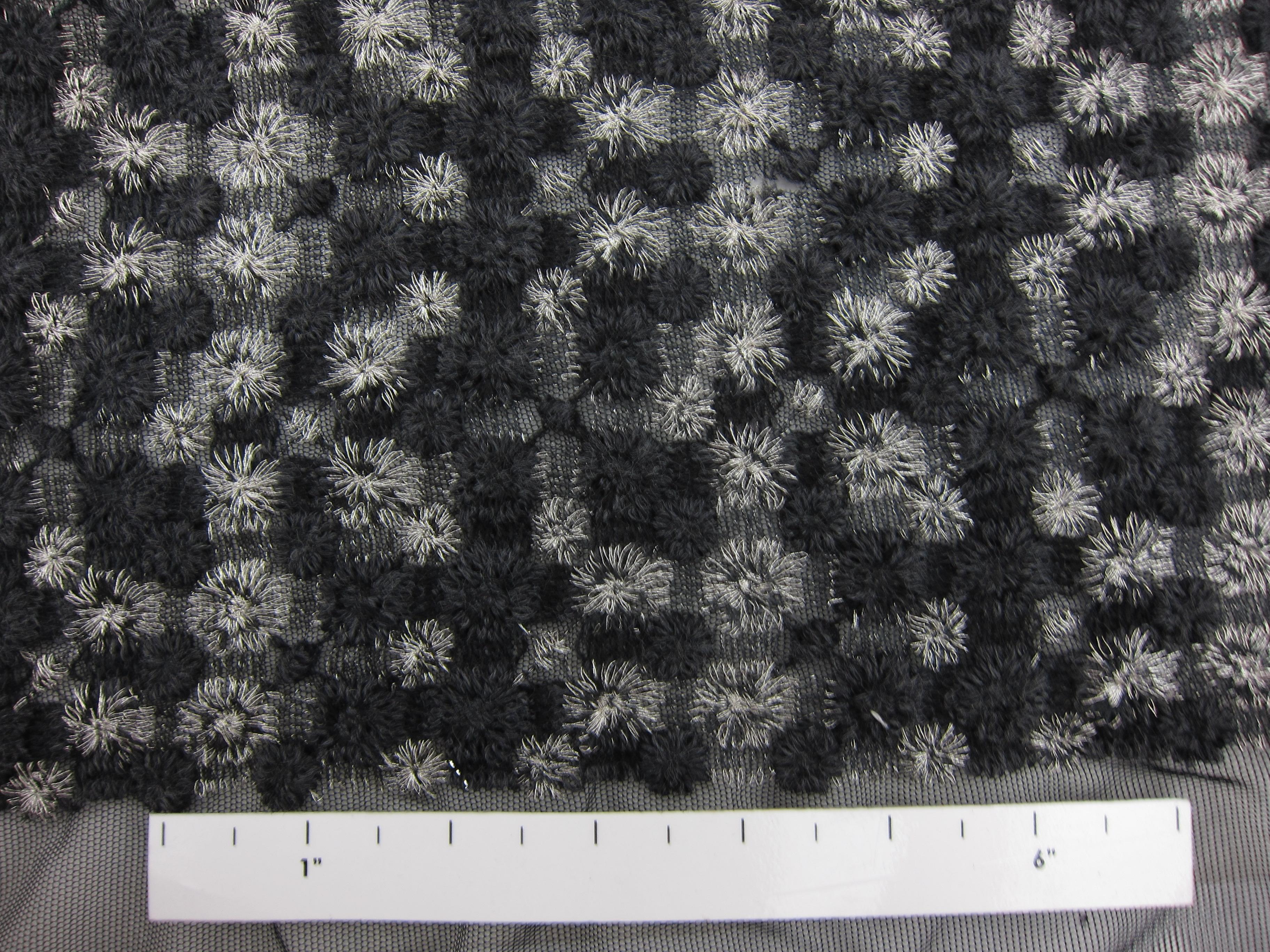 Wool Metallic Embroidered Illusion1