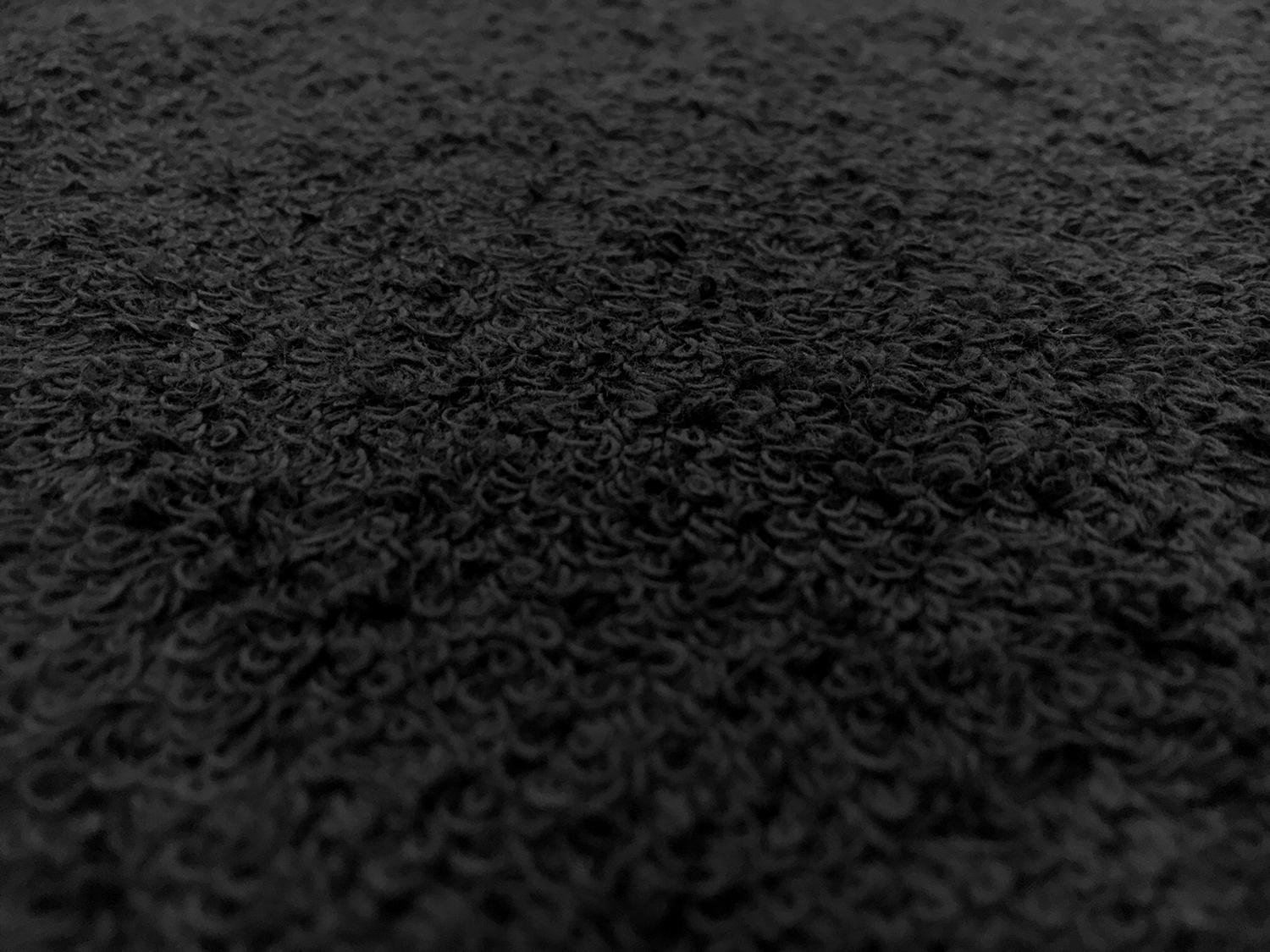 Cotton Terry Velour in Black 3