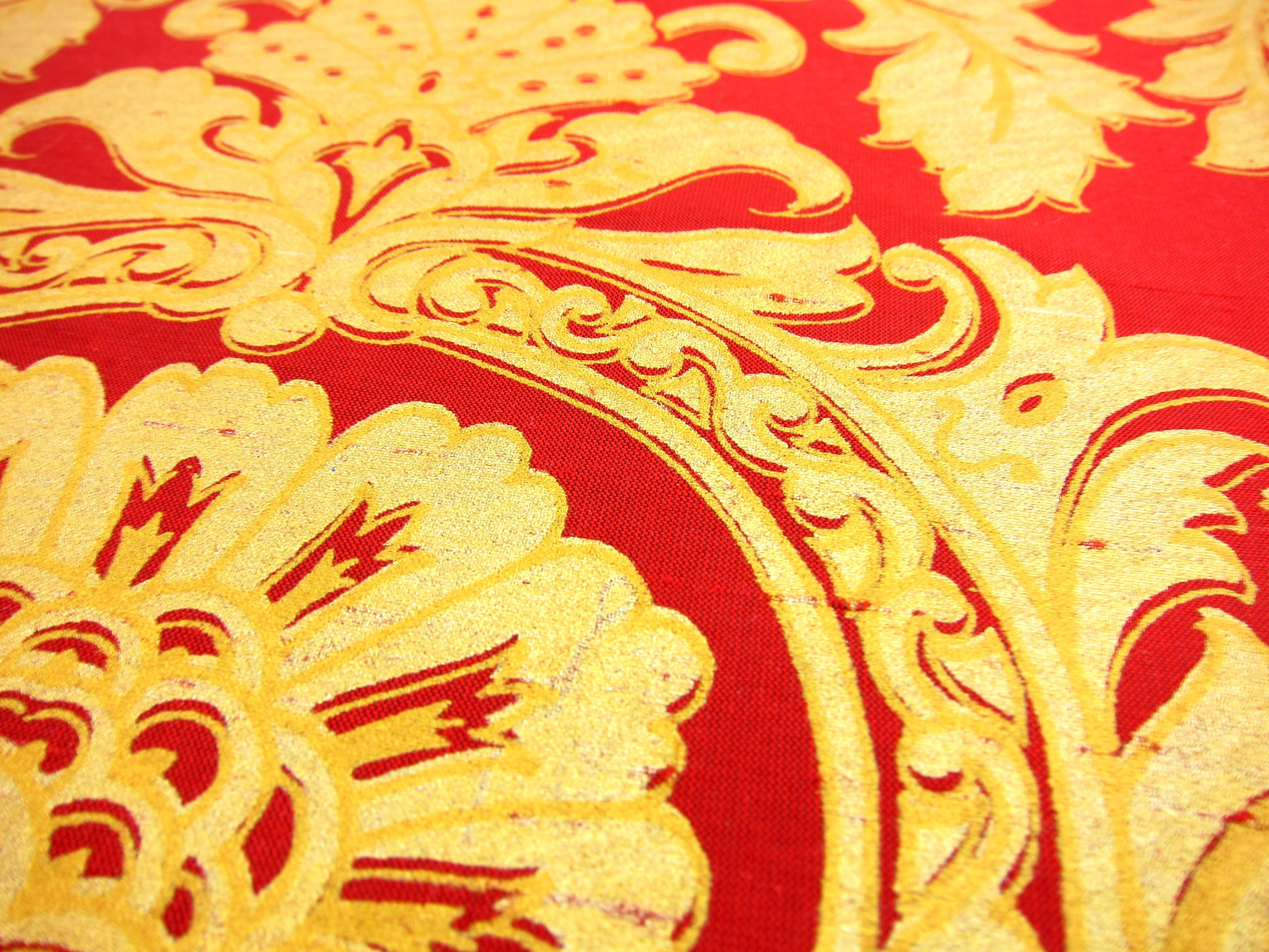 Pure Silk Printed Duppioni2