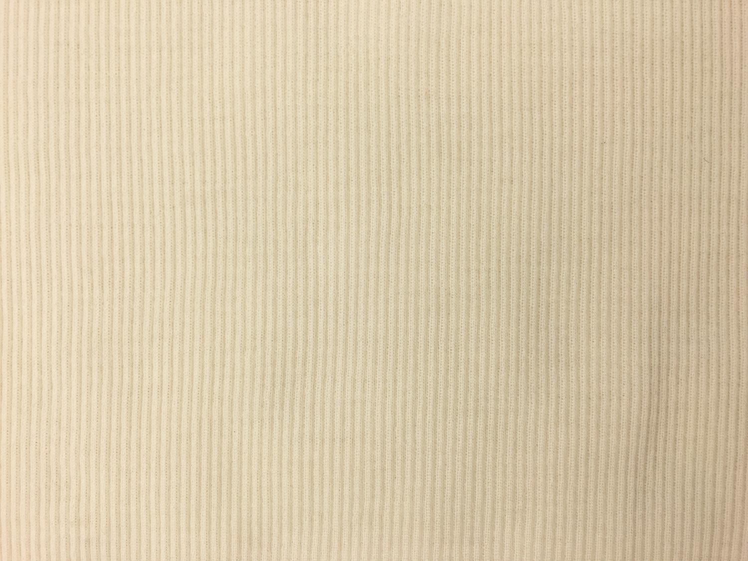 Virgin Wool Rib Knit in Winter White0