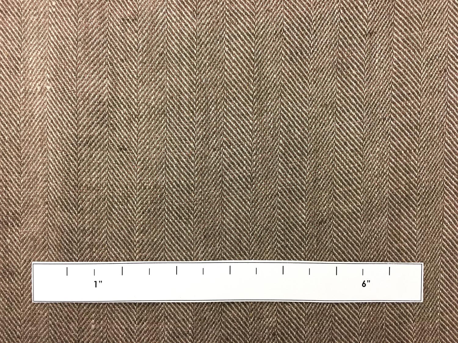 Linen Herringbone in Chamoisee1