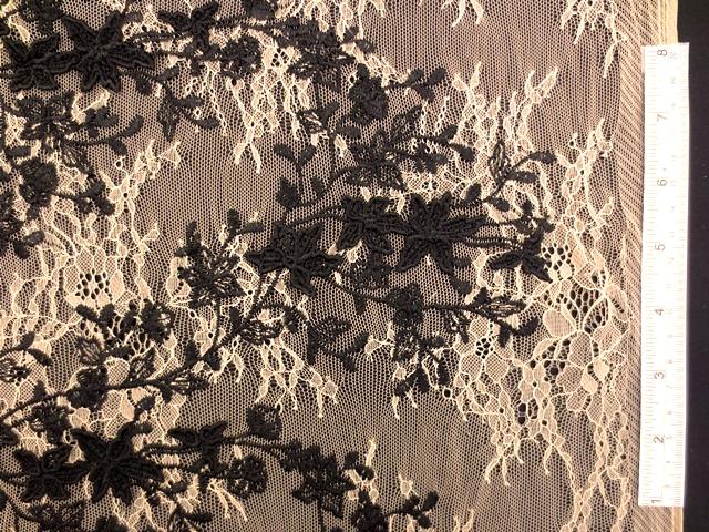 Embroidered Chantilly Lace