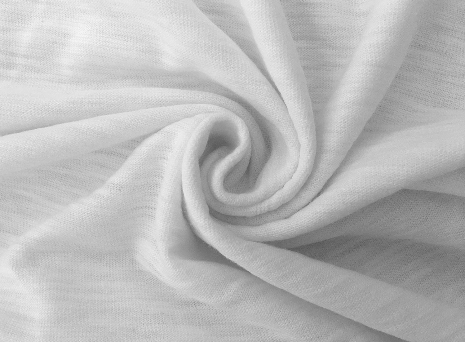 Japanese Cotton Knit in Heather White1