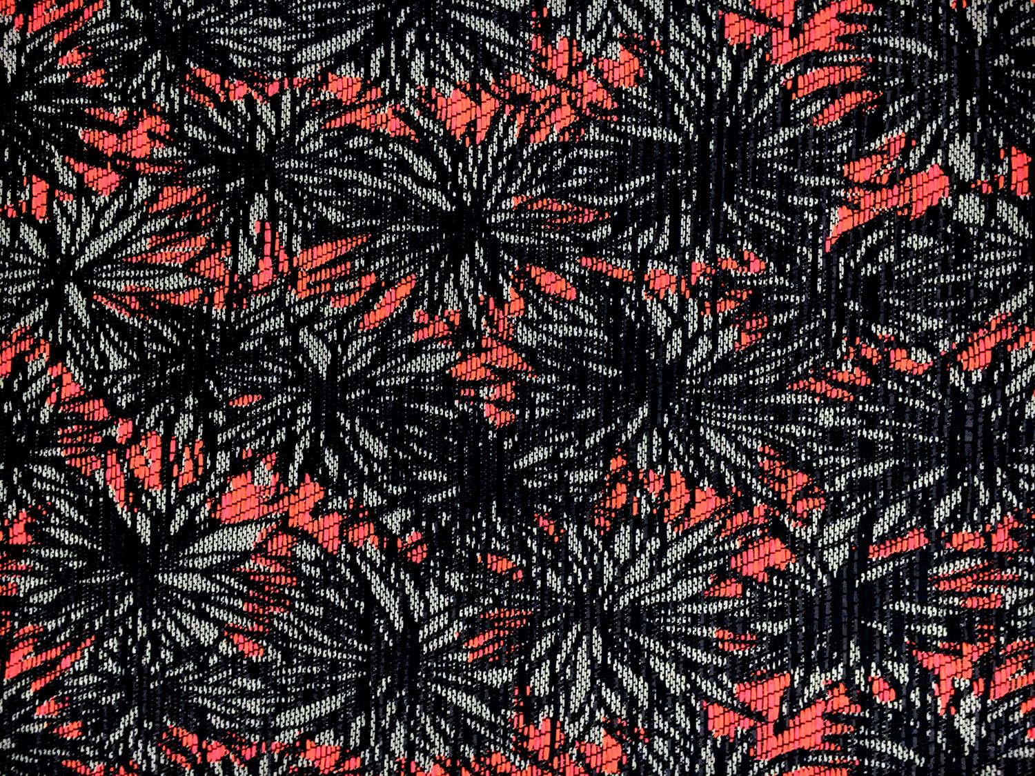 Calvin Klein Metallic and Neon Raffia 0