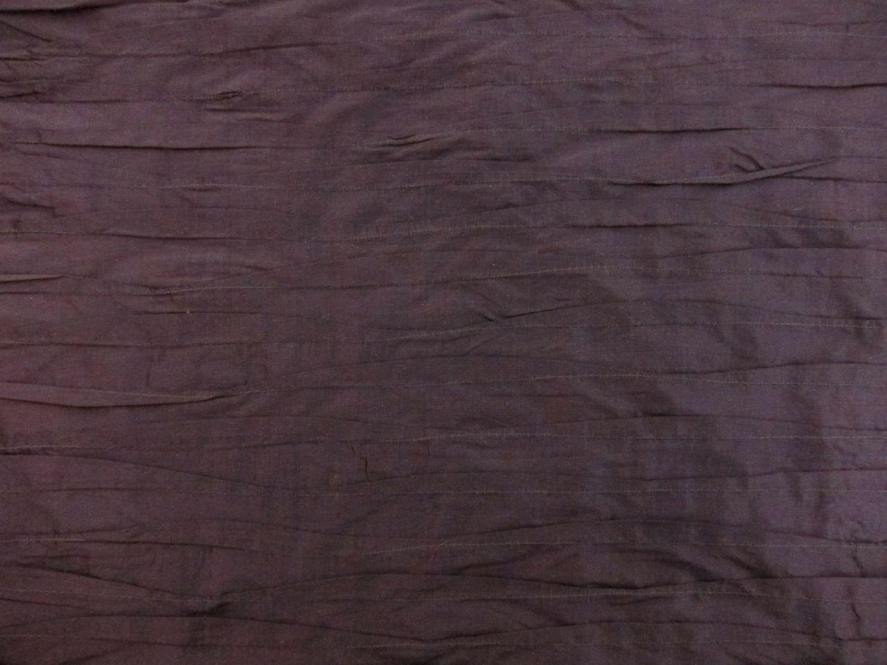 Tucked Silk Shantung0