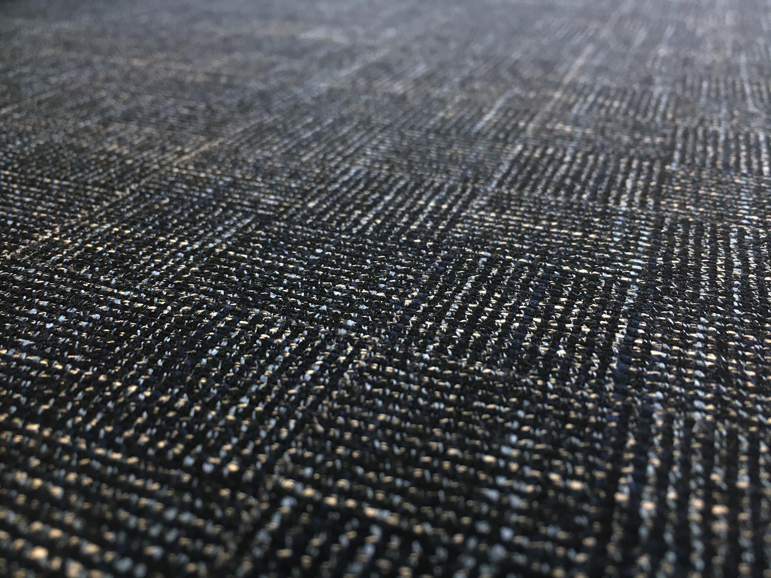 Italian Virgin Wool Bamboo Plaid Suiting2