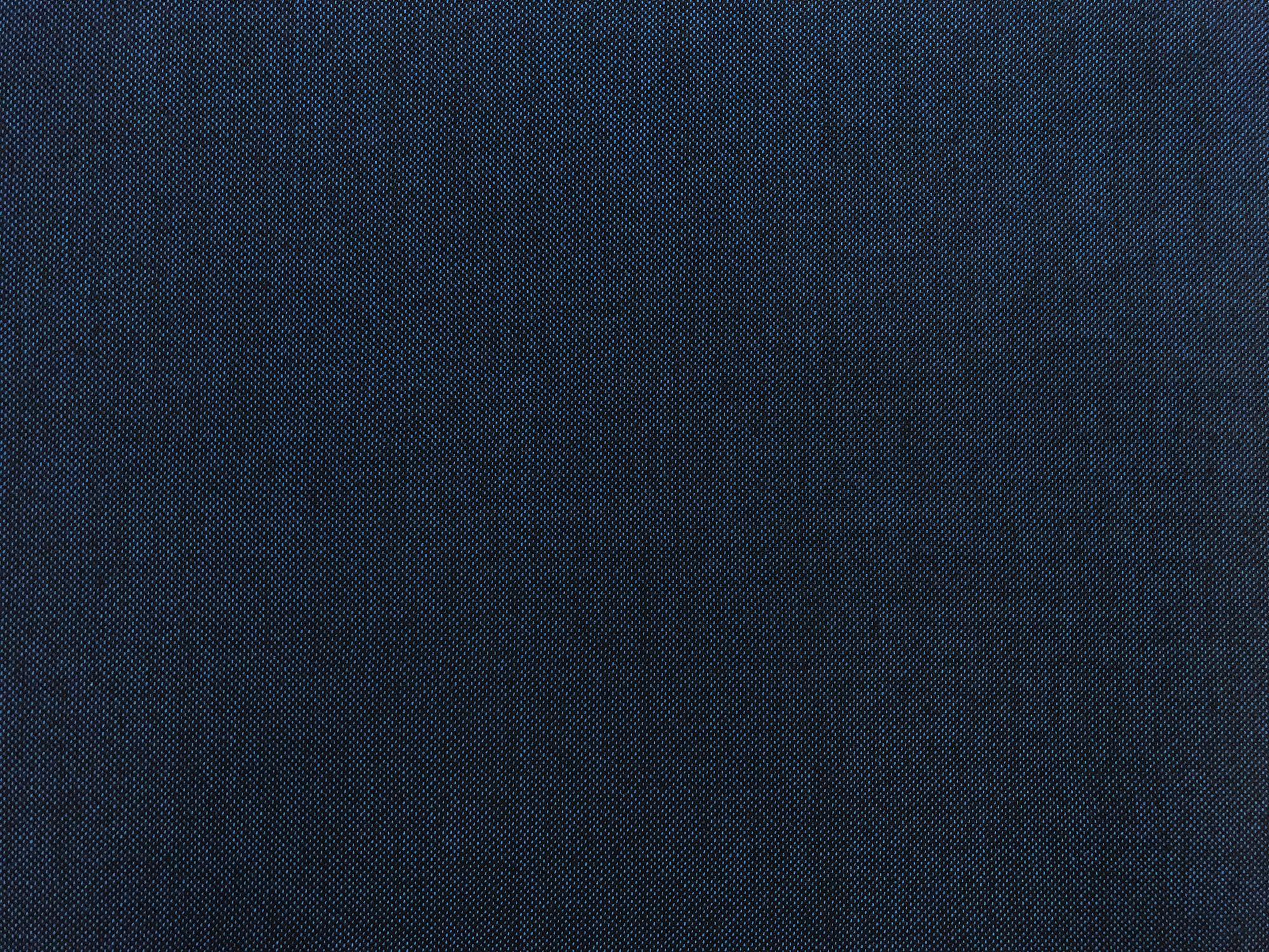 Wool Silk Blend Sharkskin Suiting in Oxford Blue2