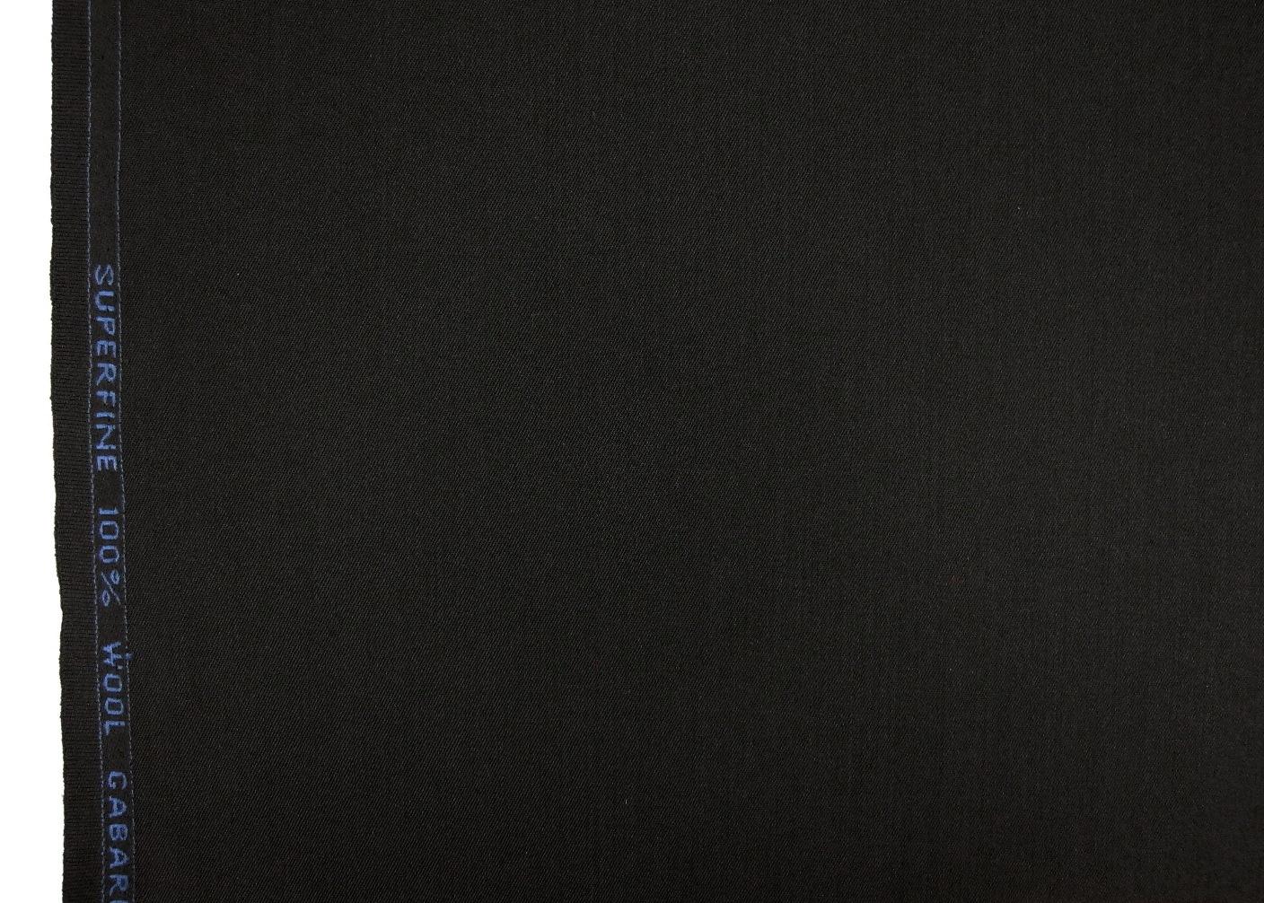 Wool Gabardine in Charcoal0