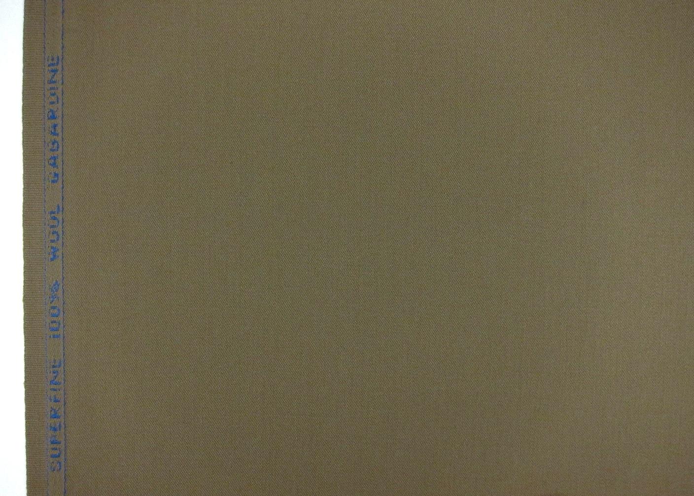 Wool Gabardine in Sand 0