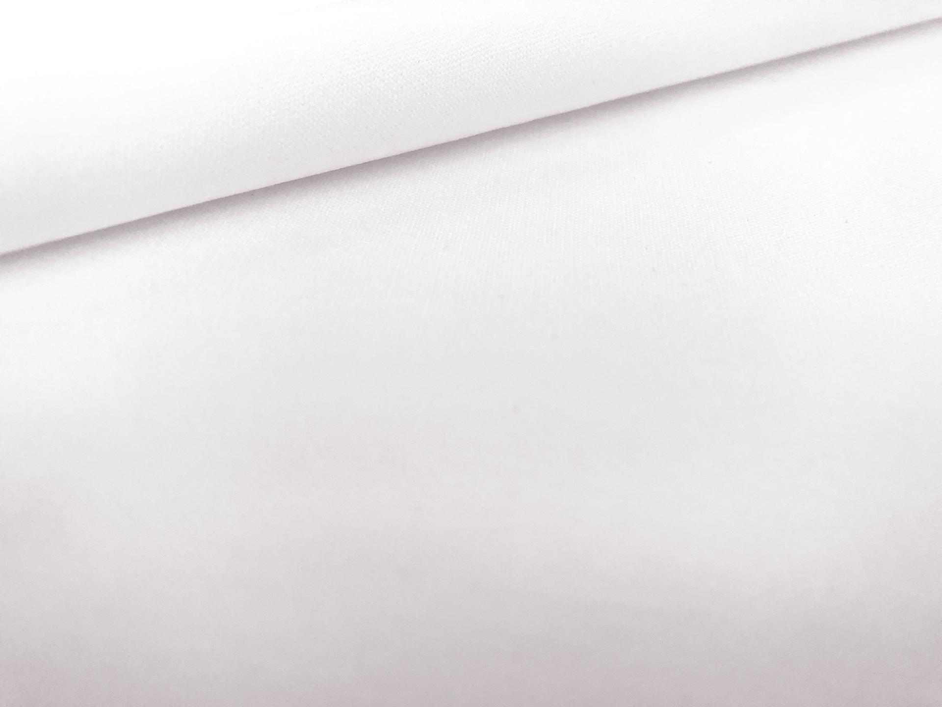 Stretch Linen Rayon Blend in White0