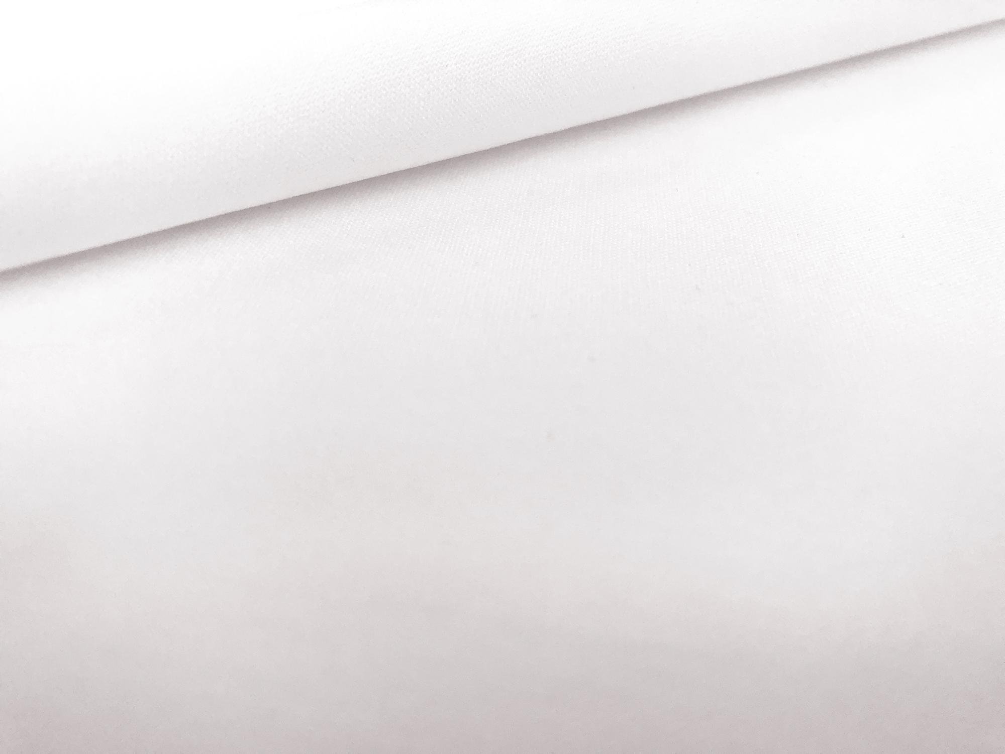 Stretch Linen Rayon Blend in White0