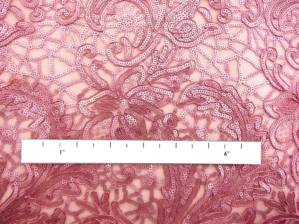 Tulle with Sequins and Cording1