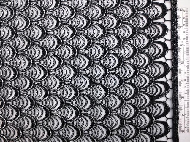 Metallic Guipure Lace