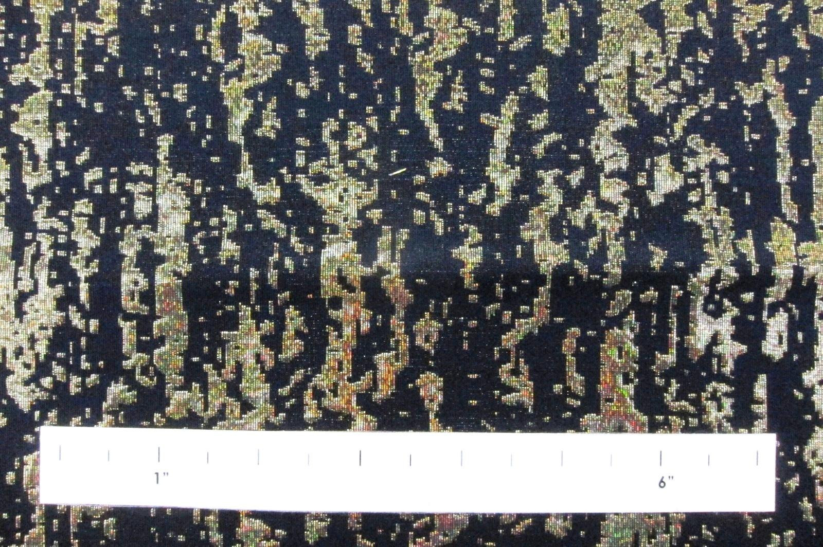 Metallic Hologram Damask1