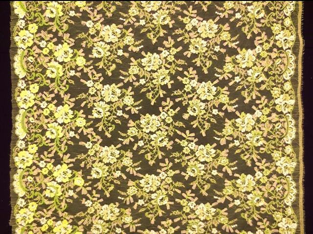 Beaded Metallic Chantilly Lace3