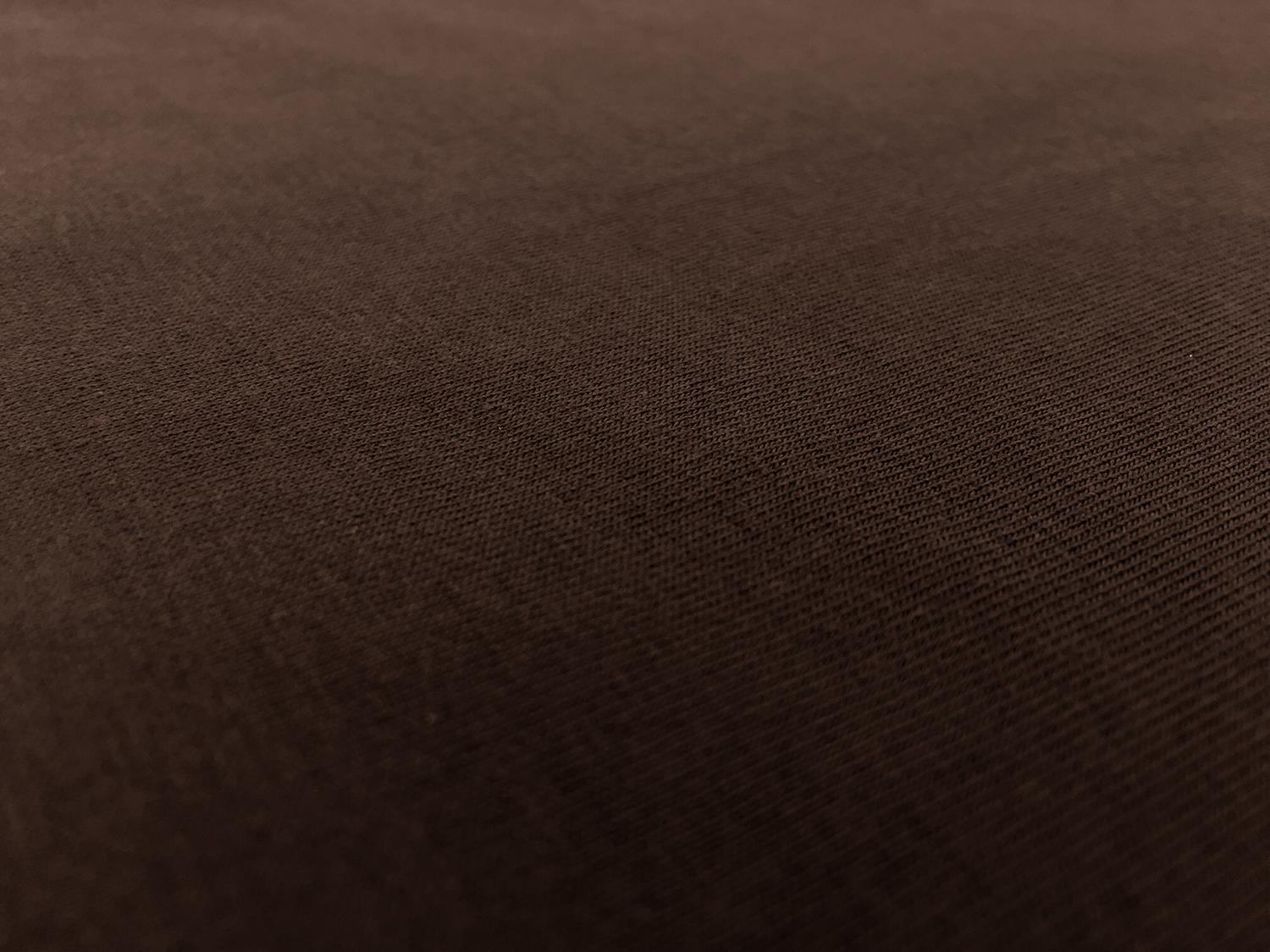 Laguna Cotton Spandex Jersey in Chocolate0