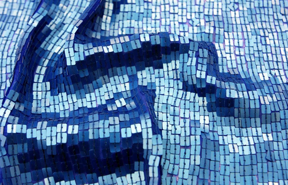 Sequins on Silk Chiffon3