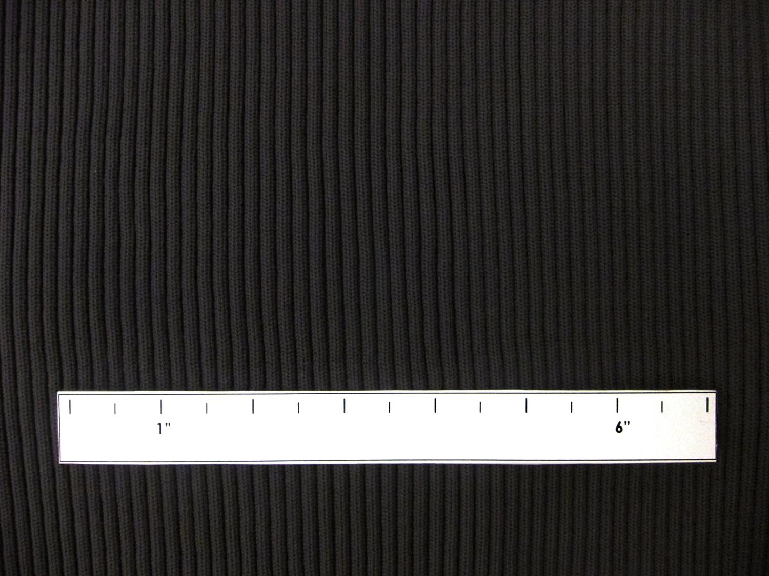 Nylon Rib Knit in Grey2