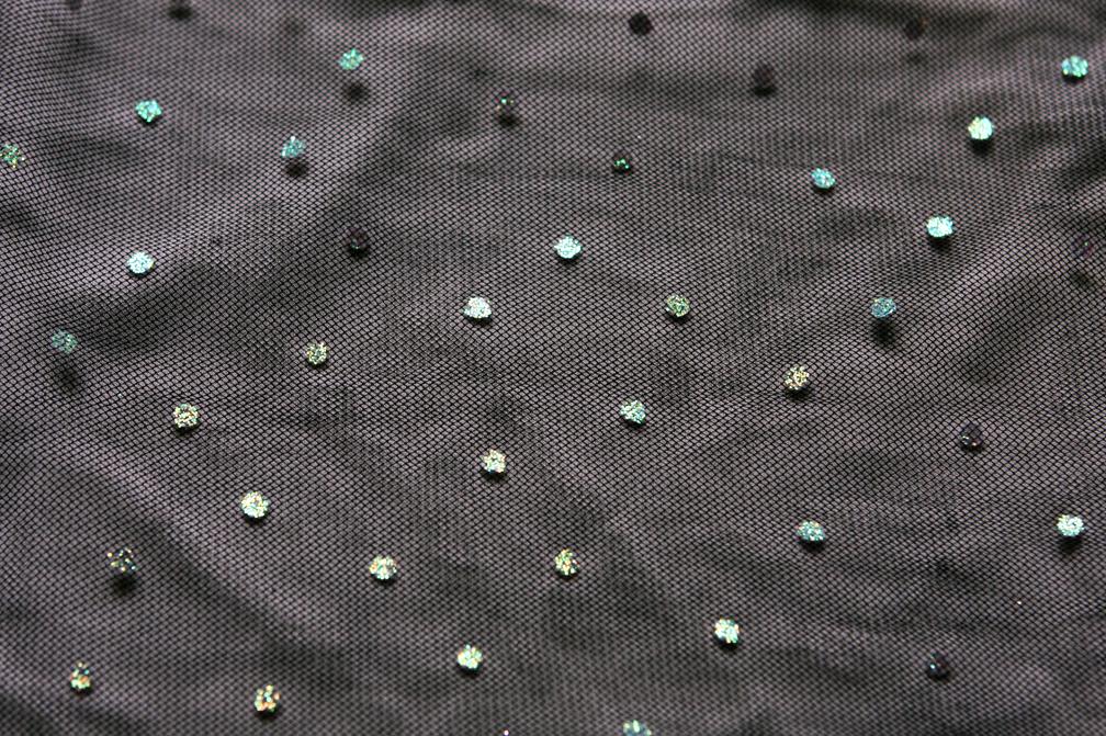 Sparkle Flocking on Tulle0