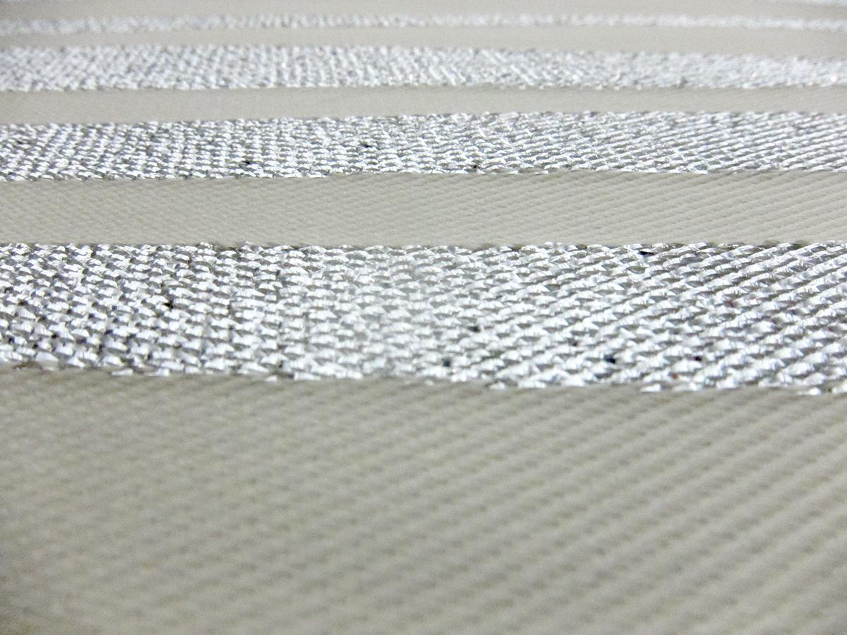 Silk Metallic Stripe1