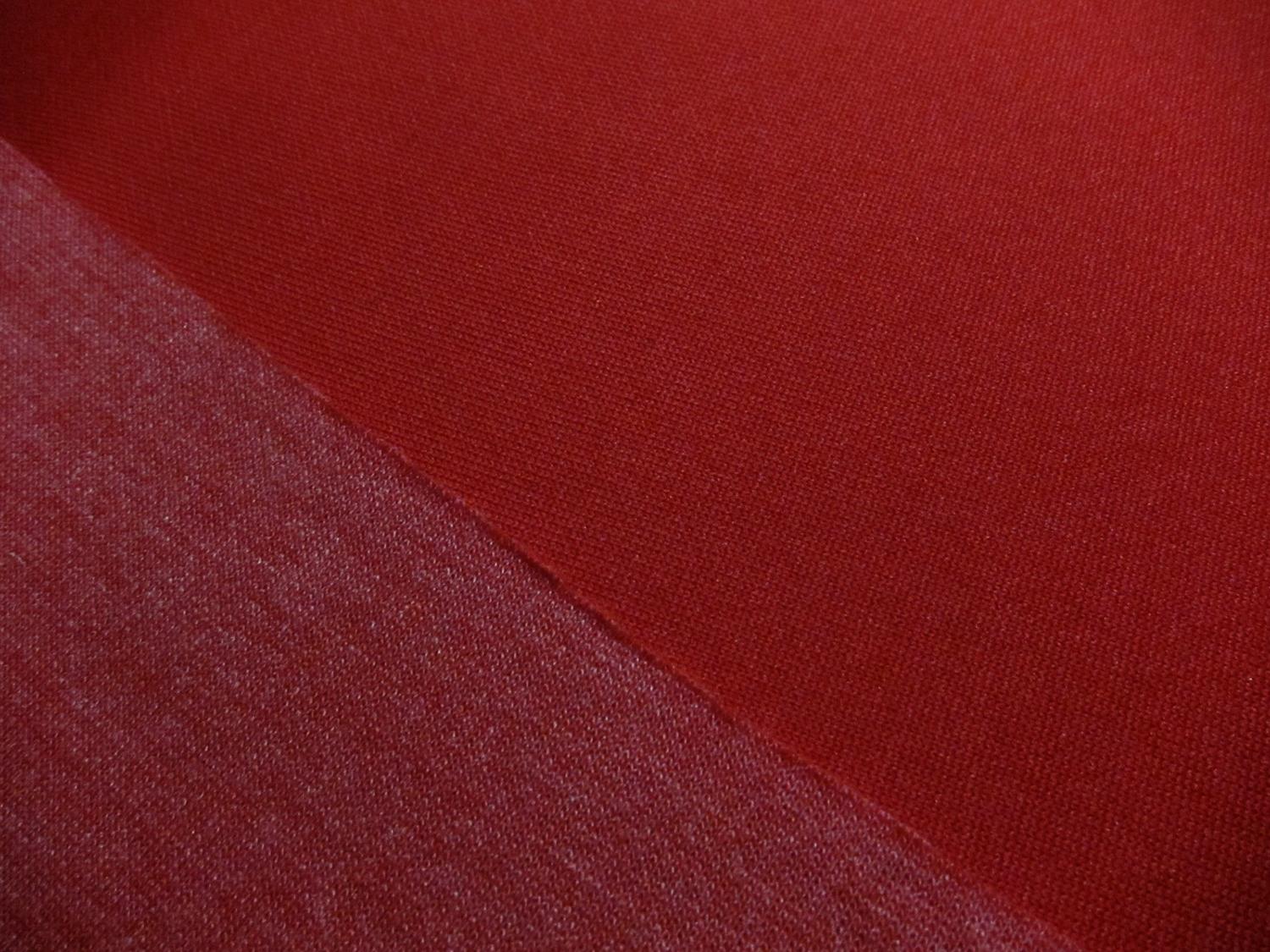 Doubleface Scuba Knit in Red2