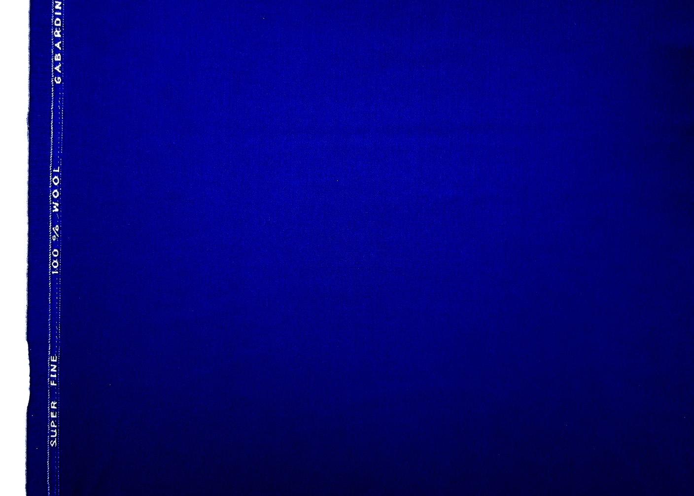 Wool Gabardine in Marine0