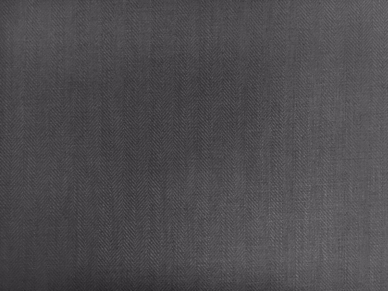 Upholstery Linen Herringbone in Graphite2