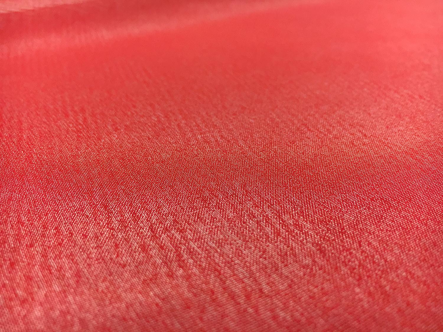 Microfiber Silver Metallic Chiffon in Ruby1