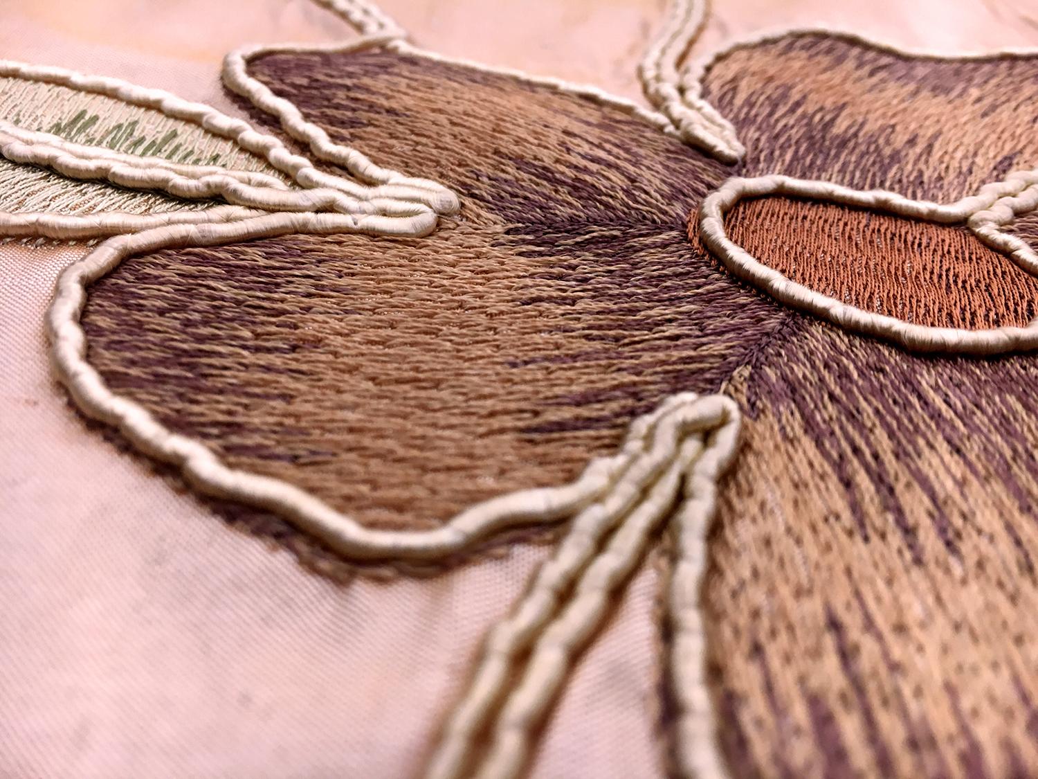 Embroidered Silk Shantung2