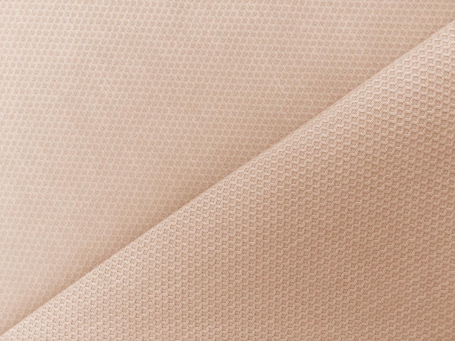 Italian Cotton Lycra Pique in Nude Pink1