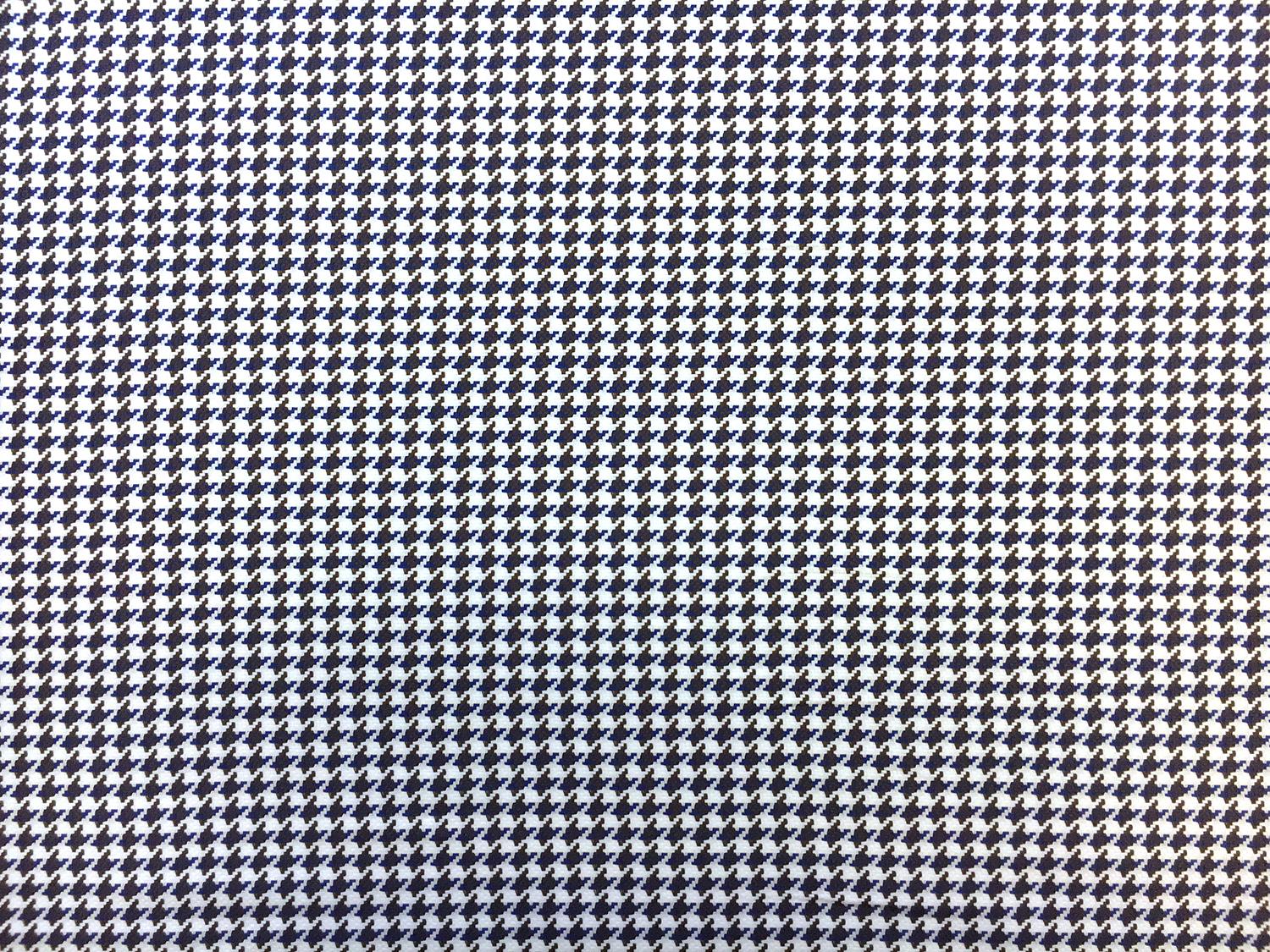 Italian Cotton Houndstooth Shirting 0