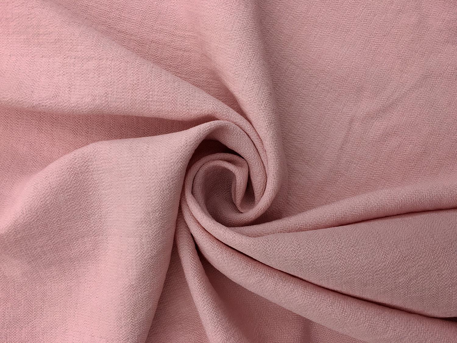 Rayon Nylon Crepe in Baby Pink1