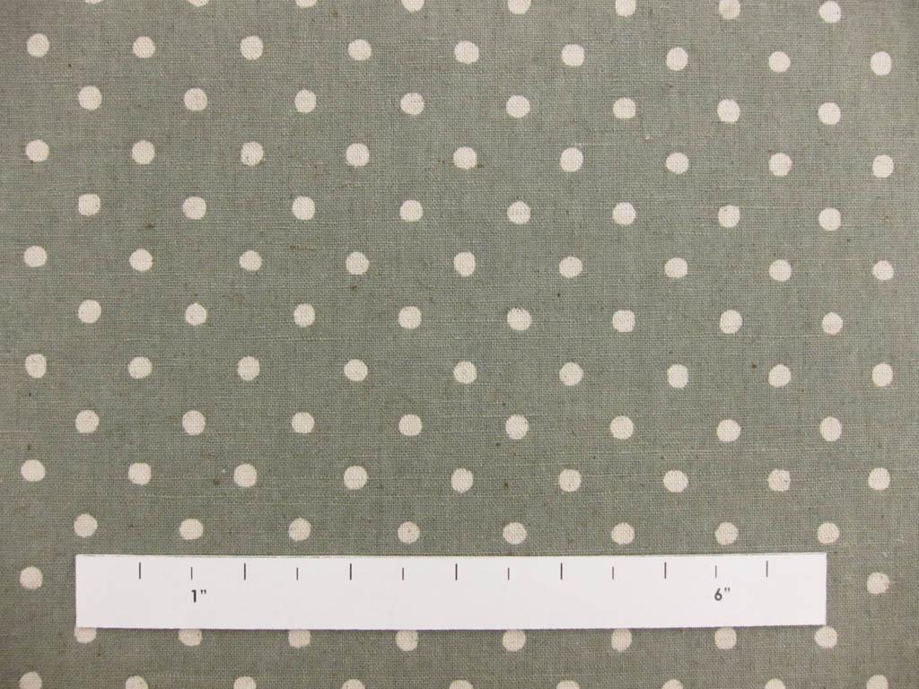 Japanese Cotton Linen Polka Dot Print1