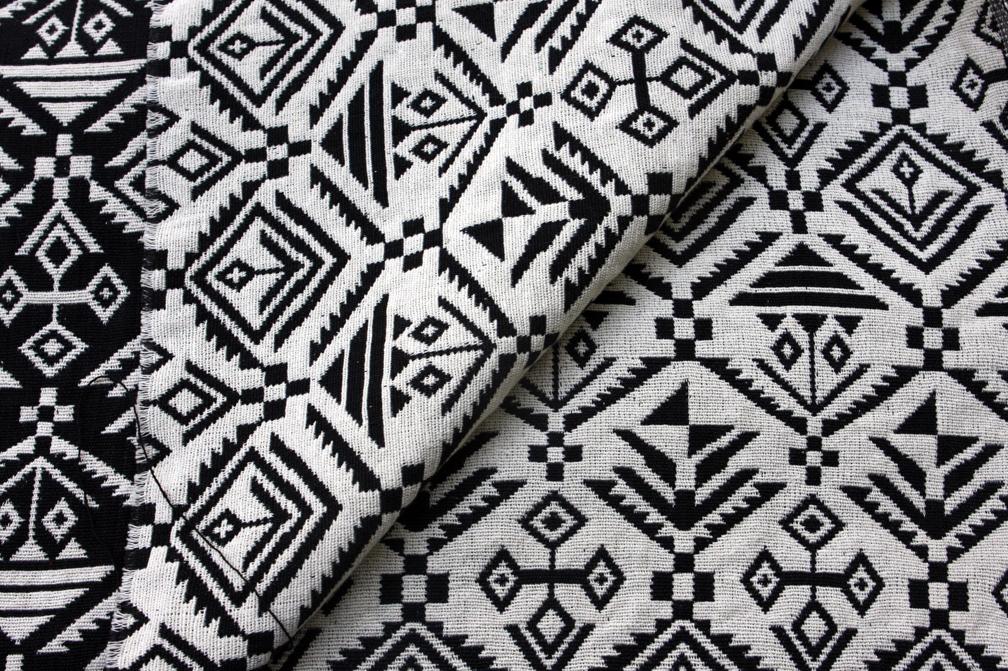 Cotton Double Face Native Brocade 2