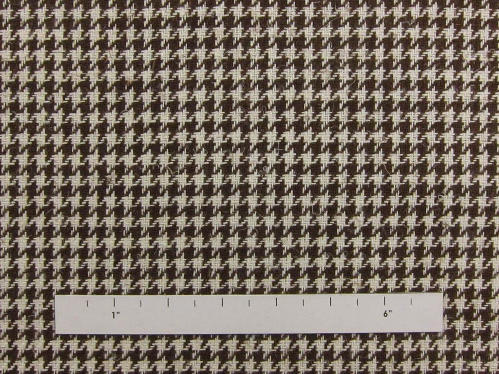Linen Upholstery Houndstooth 1