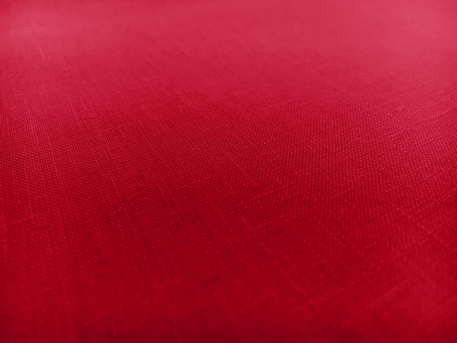 Irish Lightweight Linen in Red0